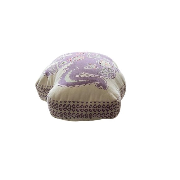 Pottery Barn Kids Purple Stella Elephant Pillow One Size Bohemian Sequins Whimsy - Picture 9 of 11